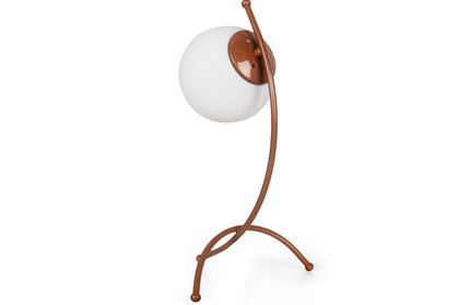 Lampa birou Yay, 40 W, Alb/Cupru, Size: 23 x 18 cm Height: 43 cm