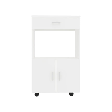Dulap mobil bucatarie Arno, 1 Sertar, 2 Usi, Alb, 60 x 35 x 100 cm
