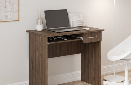 Birou Carp, 1 Sertar, Stejar Bronz, 85 x 50 x 75 cm