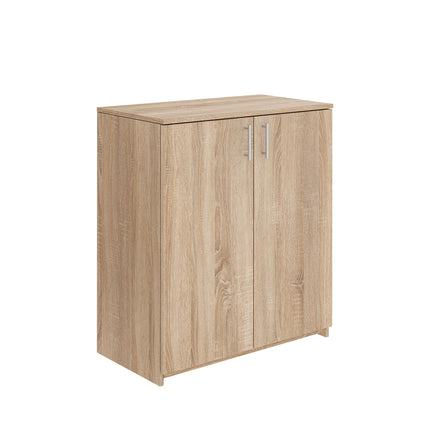 Comoda Creta, 2 Usi, Stejar Sonoma, 80 x 42 x 90 cm