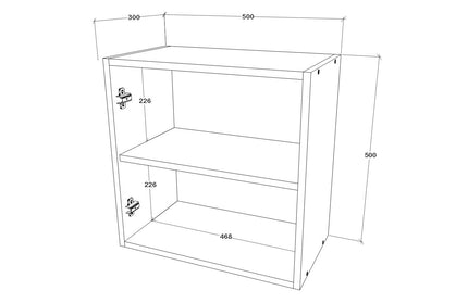 Cub Haga, O Usa, Stejar Wotan, L 50 x l 30 x H 50 cm