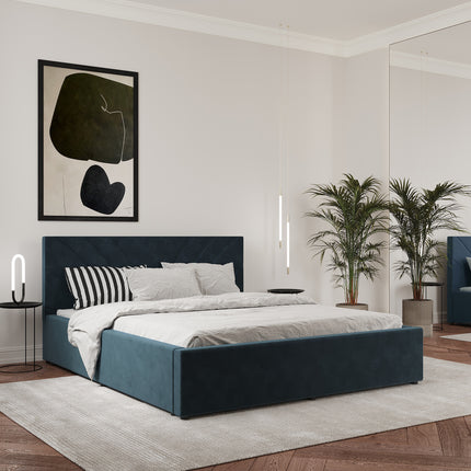 Pat Tapitat Fargo, 200 x 140 cm, Albastru