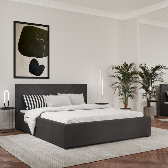 Pat Tapitat Fargo, 200 x 160 cm, Negru