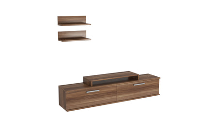 Comoda TV Orione, Prun, 150 x 30 x 40 cm