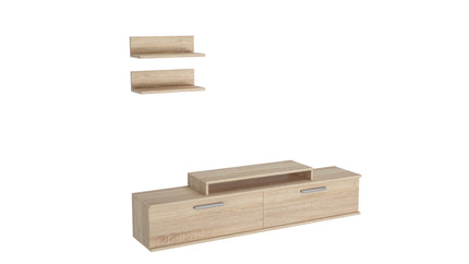 Comoda TV Orione, Stejar Sonoma, 150 x 30 x 40 cm