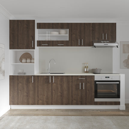 Corp Superior Hota Karo, Stejar Bronz/Alb, 60 x 30 x 45 cm