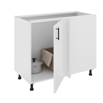 Corp Baza Colt Karo, Alb, 98 x 50 x 80 cm