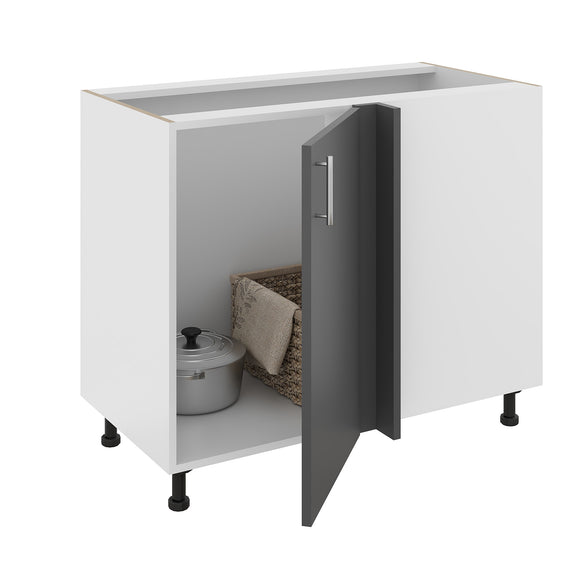 Corp Baza Colt Karo, Antracit/Alb, 98 x 50 x 80 cm