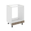 Corp Cuptor Karo, Stejar Sonoma Inchis/Alb, 60 x 50 x 80 cm