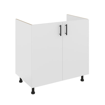 Corp Masca Chiuveta Karo, 2 Usi, Alb, 80 x 50 x 80 cm