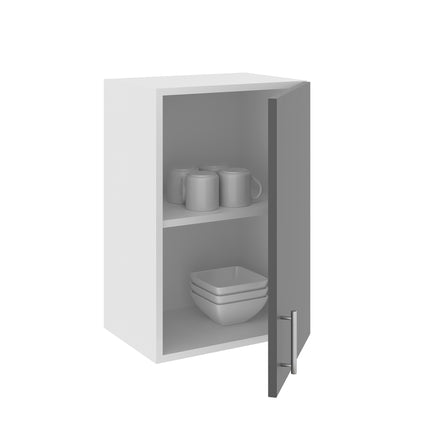 Corp Superior Karo, 1 Usa, Antracit/Alb, 40 x 30 x 60 cm