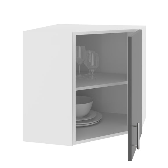 Corp Superior Colt Karo, Antracit/Alb, 60 x 60 x 60 cm