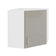 Corp Superior Colt Karo, Gri Lucios/Alb, MDF, 60 x 60 x 60 cm
