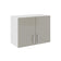 Corp Superior Hota Karo, Gri Lucios/Alb, MDF, 60 x 30 x 45 cm