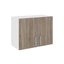 Corp Superior Hota Karo, Stejar Sonoma Inchis/Alb, 60 x 30 x 45 cm