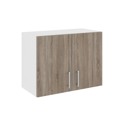 Corp Superior Hota Karo, Stejar Sonoma Inchis/Alb, 60 x 30 x 45 cm