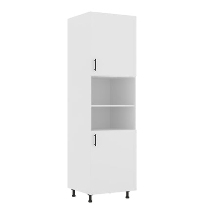 Corp Turn Karo, 2 Usi, cu spatiu cuptor, Alb, 60 x 57 x 210 cm