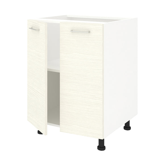 Corp Baza Lecce, 2 Usi, Larice/Alb, 60 x 50 x 80 cm