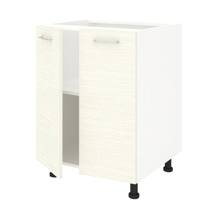 Corp Baza Lecce, 2 Usi, Larice/Alb, 60 x 50 x 80 cm