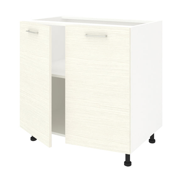 Corp Baza Lecce, 2 Usi, Larice/Alb, 80 x 50 x 80 cm