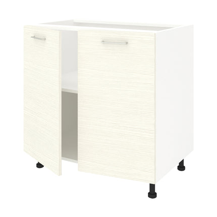 Corp Baza Lecce, 2 Usi, Larice/Alb, 80 x 50 x 80 cm