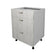 Corp Baza Lecce, 3 Sertare, Pin Alb/Alb, 60 x 50 x 80 cm