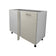 Corp Baza Colt Lecce, Lemn Alb/Alb, 98 x 50 x 80 cm