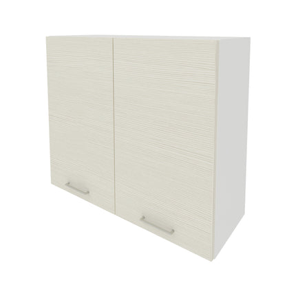 Corp Superior Lecce, 2 Usi, Larice/Alb, 80 x 30 x 65 cm