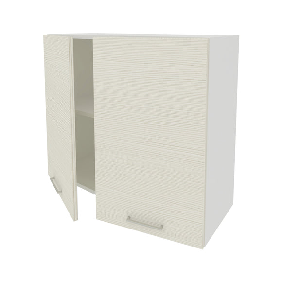 Corp Superior Lecce, 2 Usi, Larice/Alb, 80 x 30 x 65 cm