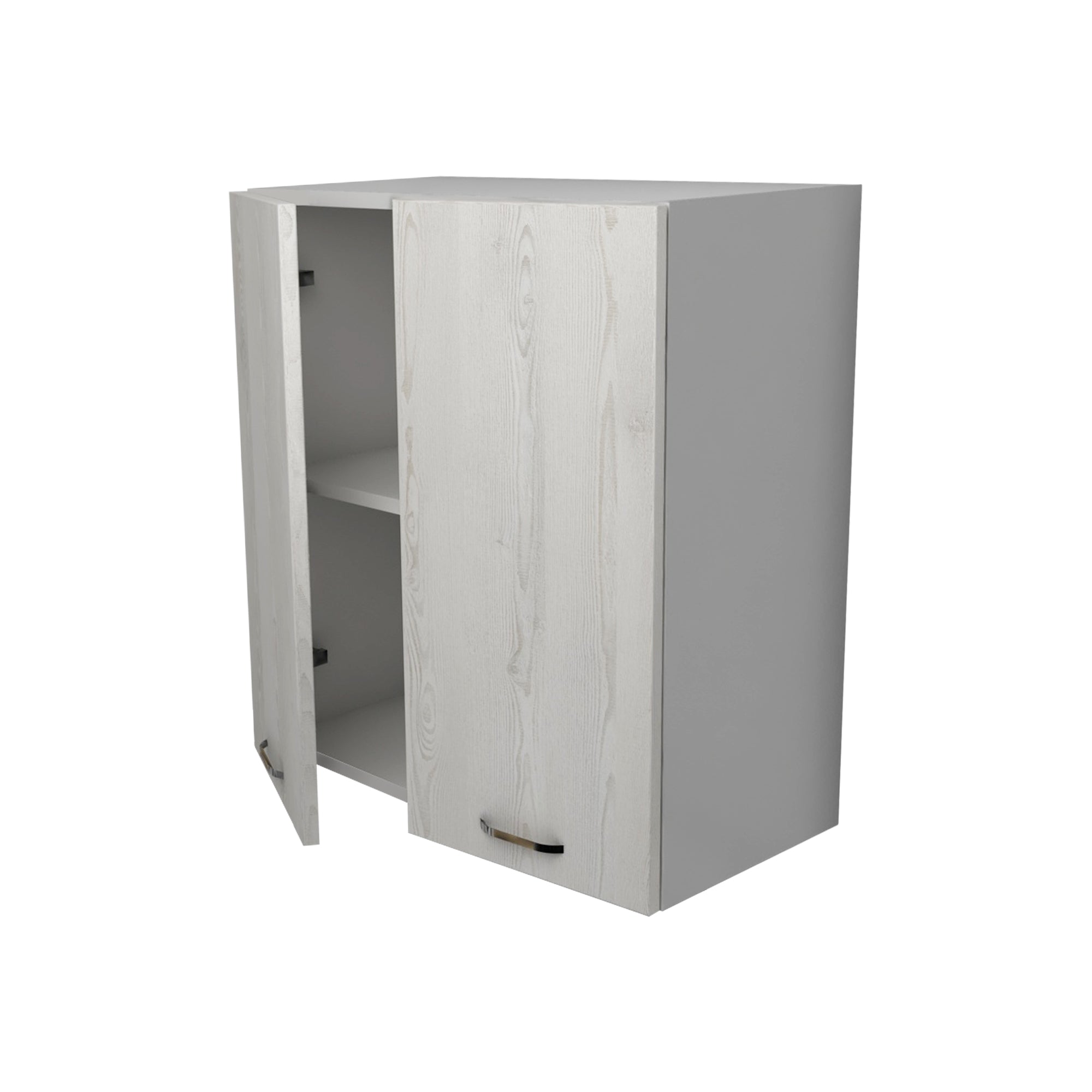 Pin Alb Corp suspendat bucatarie Lecce, 2 usi, Pin Alb/Alb, 60 x 30 x 65 cm, PAL