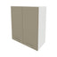 Corp Superior Lecce, 2 Usi, Taupe/Alb, 60 x 30 x 65 cm