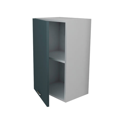 Corp Superior Lecce, 1 Usa, Verde Petrol/Alb, 40 x 30 x 65 cm