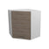 Corp Superior Colt Lecce, Stejar Sonoma Inchis/Alb, 60 x 60 x 65 cm