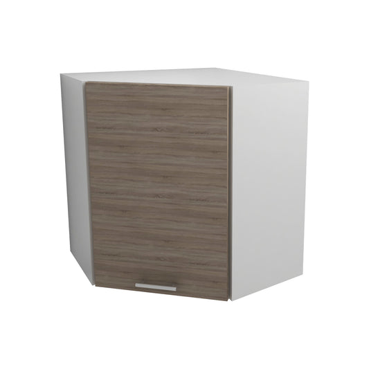 Corp Superior Colt Lecce, Stejar Sonoma Inchis/Alb, 60 x 60 x 65 cm