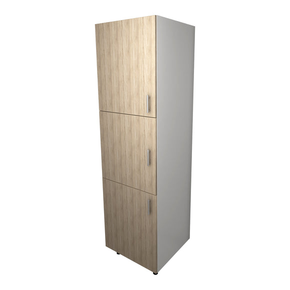 Corp Turn Lecce, Stejar Sonoma/Alb, 60 x 57 x 210 cm