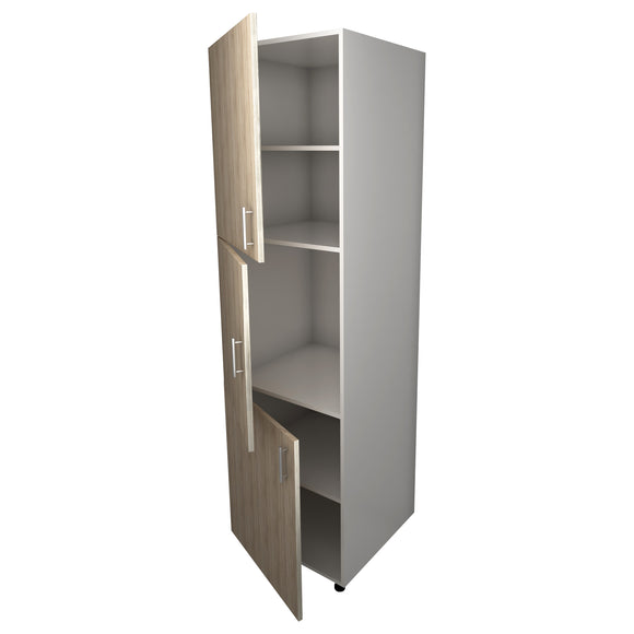 Corp Turn Lecce, Stejar Sonoma/Alb, 60 x 57 x 210 cm