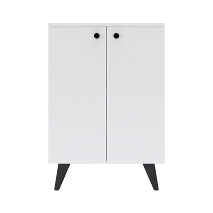 Pantofar Luton, 2 Usi, Alb, 62 x 35 x 90 cm