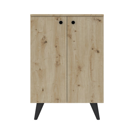 Pantofar Luton, 2 Usi, Stejar Artisan, 62 x 35 x 90 cm