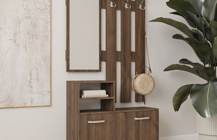 Cuier Lyon, Stejar Bronz, L 85 x l 24 x H 180 cm