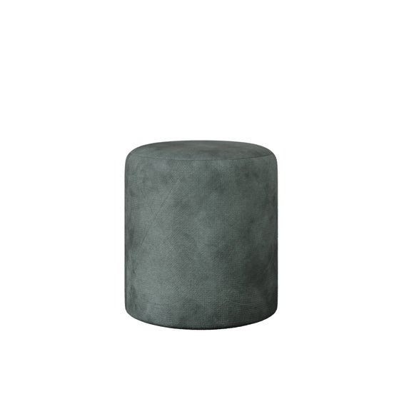 Taburet Tapitat Mali, Menta, Stofa, L 41 x l 41 x H 45 cm