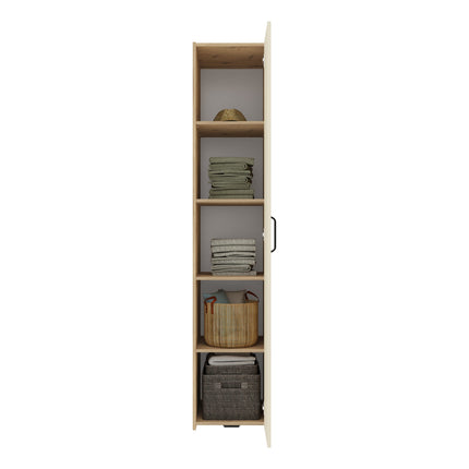 Set dormitor Malmo V6, Pat 200 x 160 cm, Stejar Artisan/Argila