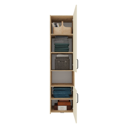 Set dormitor Malmo V15, Pat 200 x 160 cm, Stejar Artisan/Argila