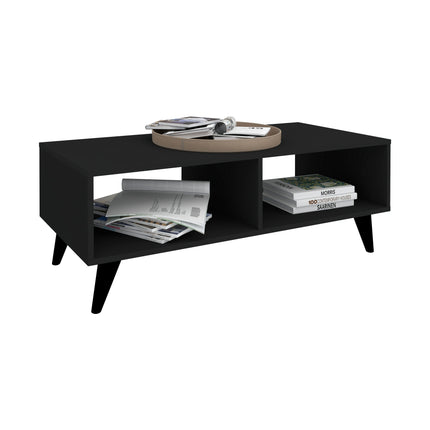 Masuta Cafea Melo, Negru, 110 x 50 x 40 cm