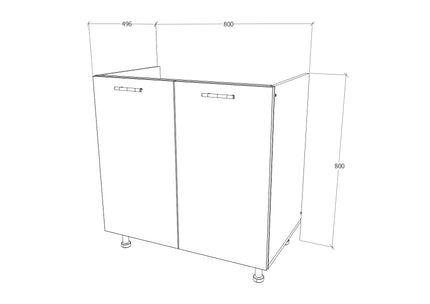 Masca Chiuveta Toro, Alba, 80 x 50 x 82 cm