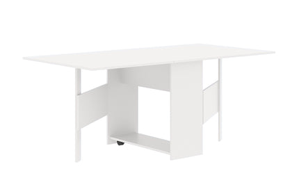 Masa Plianta Nova, Alb, 179 x 90 x 75 cm