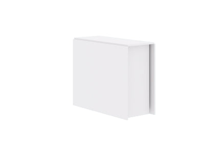 Masa Plianta Nova, Alb, 179 x 90 x 75 cm