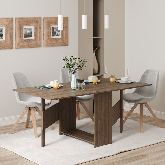 Masa Plianta Nova, Stejar Bronz, 179 x 90 x 75 cm