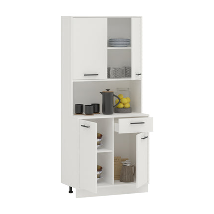 Bufet Oma, Alb, L 84 cm