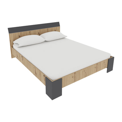 Pat Pedro, 200 x 160 cm, Stejar Artisan/Antracit