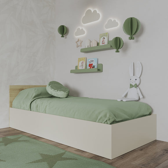 Pat Malmo, 200 x 90 cm, Stejar Artisan/Argila